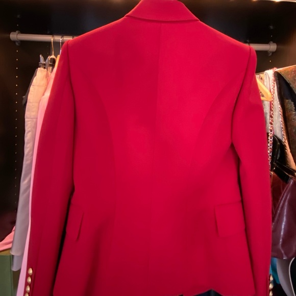 NWT Balmain blazer Grain De Poudre Double Breasted Jacket size 38 - Picture 11 of 13